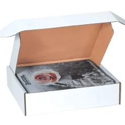 11 3/4" x 10 3/4" x 2 1/4" Deluxe Literature Mailers, 50/Bundle (MFL3RB)