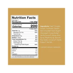 88 Acres Warm 'N' Chewy Gluten-Free Oatmeal/Chocolate Chip Seed and Oat Bar, 1.6 oz., 9 Bars/Box (315111)