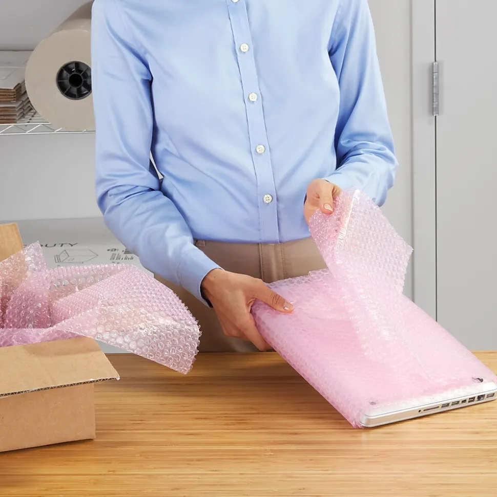 3/16" Antistatic UPS Approved Bubble Roll, Anti-Static, 12" x 175' (4072825)