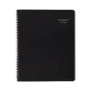 2024-2025 AT-A-GLANCE 7" x 8.75" Academic Monthly Planner, Faux Leather Cover, Black (70-127-05-25)