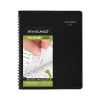 2025 AT-A-GLANCE 8" x 10" Calendar Year/Monthly Planner, Faux Leather Cover Black (70-130-05-25)