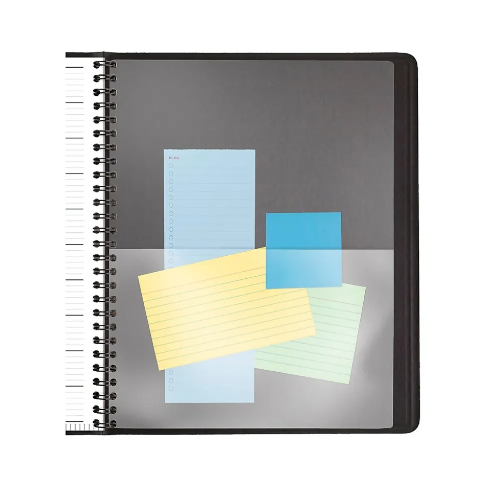 2025 AT-A-GLANCE 8" x 10" Calendar Year/Monthly Planner, Faux Leather Cover Black (70-130-05-25)