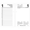 2025 AT-A-GLANCE 6" x 3.5" Daily Calendar Refill Pages, White (E717-50-25)