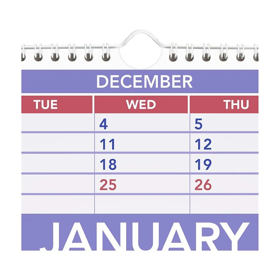 2025 AT-A-GLANCE 15.5" x 22.75" Three-Month Wall Calendar (PM6-28-25)