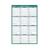 2025 AT-A-GLANCE 32" x 48" Yearly Dry Erase Wall Calendar, Reversible, White/Green (PM310-28-25)