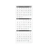 2025 AT-A-GLANCE Contemporary 12" x 27" Three-Month Wall Calendar, White/Black (PM11X-28-25)