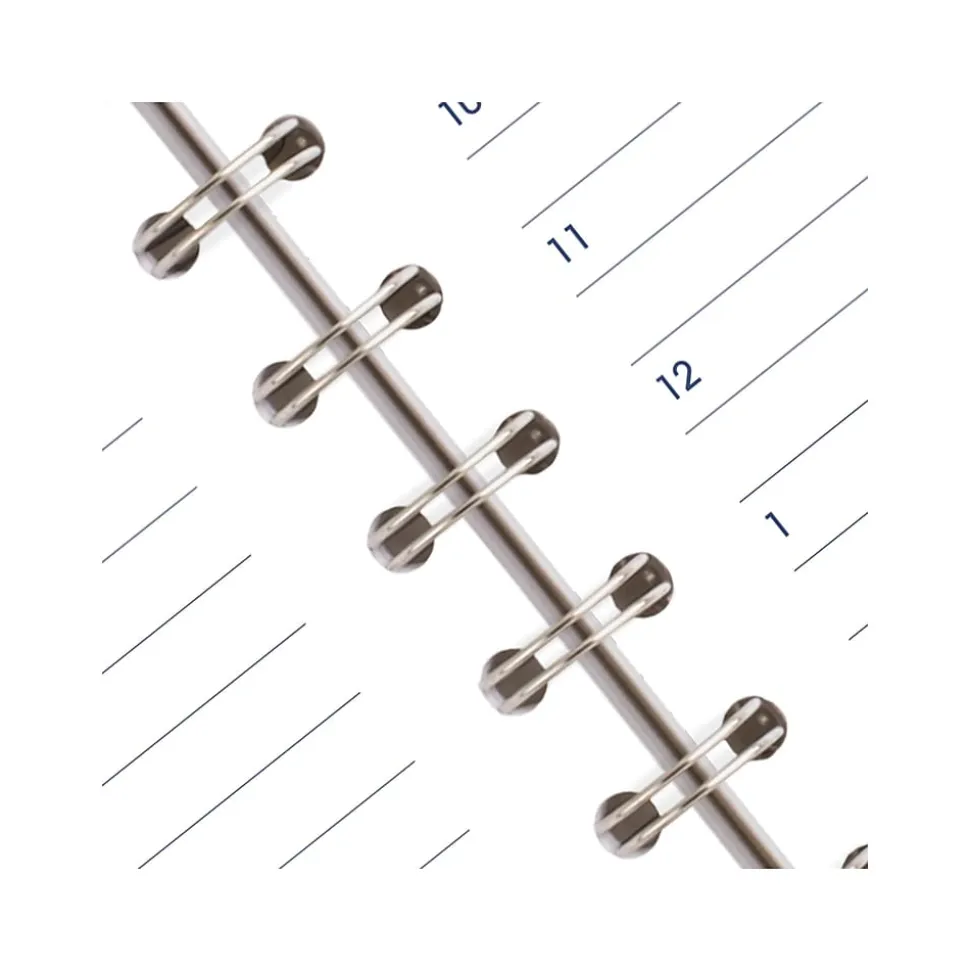 2025 AT-A-GLANCE DayMinder 5" x 8" Daily Appointment Book, Faux Leather Cover, Black (SK44-00-25)