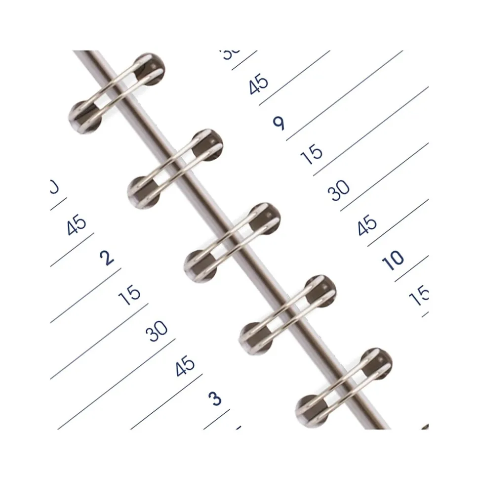 2025 AT-A-GLANCE DayMinder 5" x 8" Daily Appointment Book, Faux Leather Cover, Black (G100-00-25)