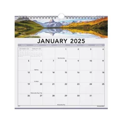 2025 AT-A-GLANCE Landscape 12" x 12" Monthly Wall Calendar, (88200-25)