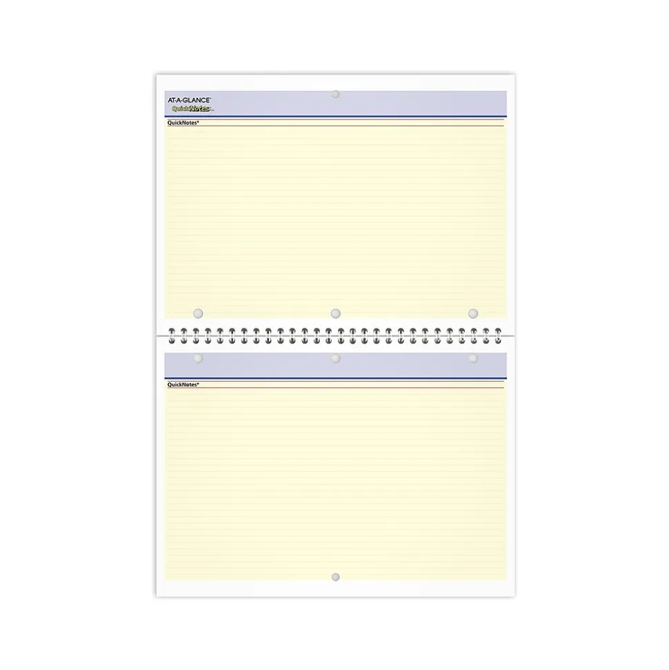 2025 AT-A-GLANCE QuickNotes 11" x 8" Monthly Desk or Wall Calendar, (PM50-28-25)