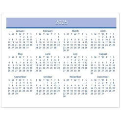 2025 AT-A-GLANCE QuickNotes Flip-A-Week 7