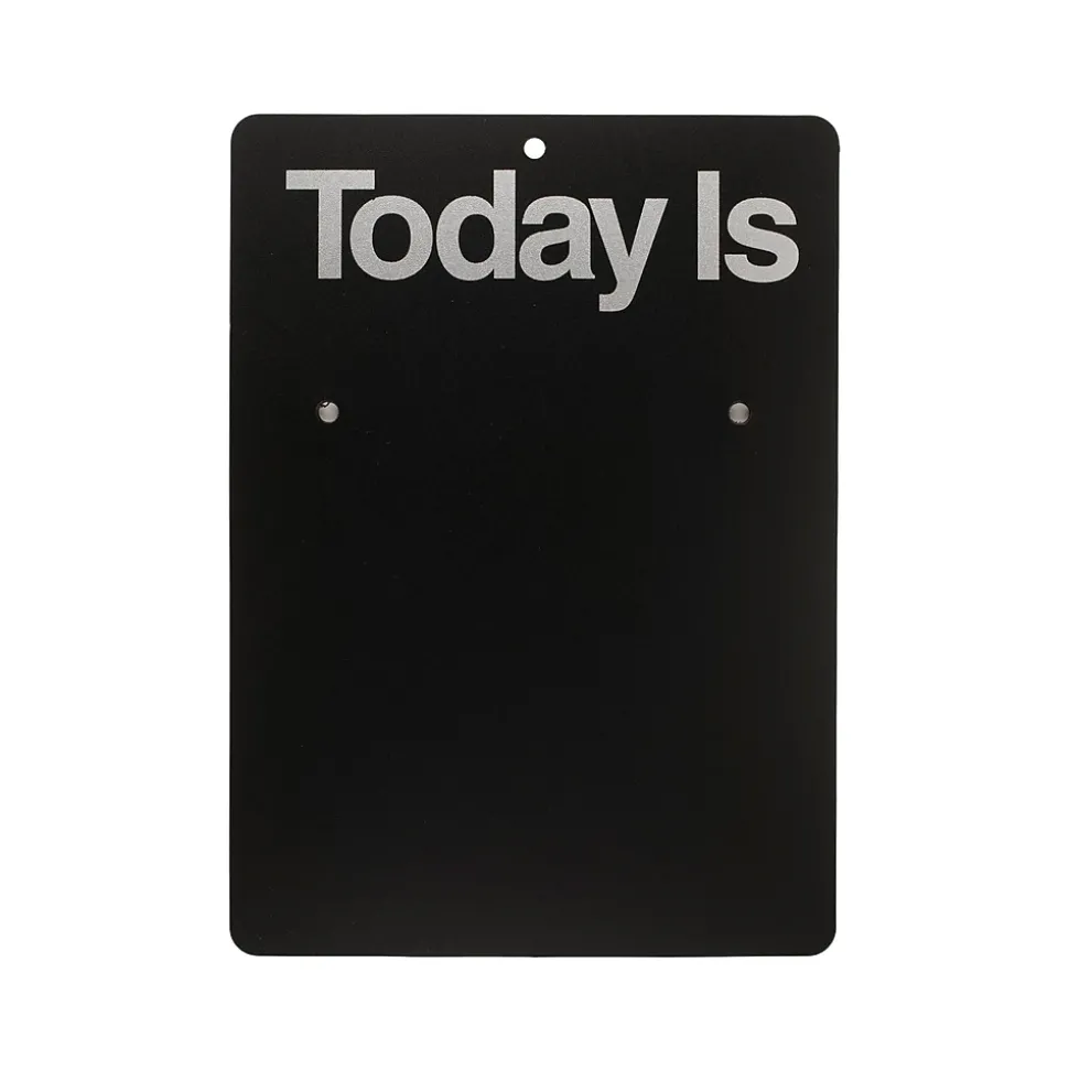 2025 AT-A-GLANCE Today Is 6.63" x 9.13" Daily Wall Calendar, White/Black (K1-00-25)