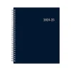 2024-2025 Blue Sky 7" x 9" Academic Weekly & Monthly Planner, Plastic Cover, Solid Navy (148675-A25)