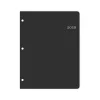 2025 Blue Sky 8.5" x 11" Monthly Planner, Plastic Cover, Black (148360)