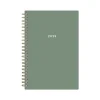 2025 Blue Sky 5" x 8" Weekly & Monthly Planner, Plastic Cover, Linden Green (148237)