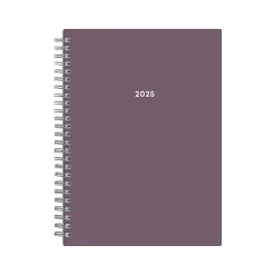 2025 Blue Sky 5.88" x 8.63" Weekly & Monthly Planner, Plastic Cover, Purple (150540)