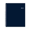 2025 Blue Sky 7" x 9" Weekly & Monthly Appointment Book, Plastic Cover, Navy (150847)