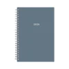 2025 Blue Sky 5" x 8" Weekly & Monthly Planner, Plastic Cover, Steel Blue (152237)