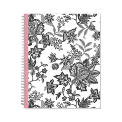 2025 Blue Sky Analeis 8.5" x 11" Weekly & Monthly Planner, Plastic Cover, White/Black (100001-25)