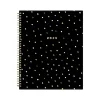 2025 Blue Sky Ashley G Small Dots 8.5" x 11" Weekly & Monthly Planner, Plastic Cover, Multicolor (148247)