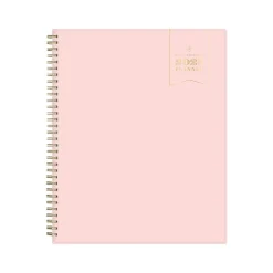 2025 Blue Sky Day Designer 8.5" x 11" Weekly Planner, Plastic Cover, Blush (148146)