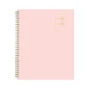 2024-2025 Blue Sky Day Designer Blush 8.5" x 11" Academic Weekly & Monthly Planner, Plastic Cover, Pink (144859)