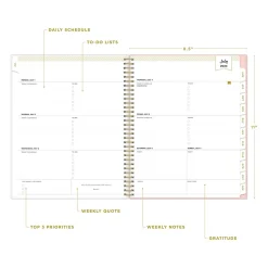 2024-2025 Blue Sky Day Designer Casa Bella 8.5