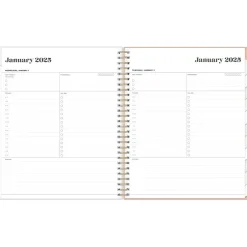 2025 Blue Sky Day Designer Everygirl Botanica 8" x 10" Daily & Monthly Planner, Plastic Cover, Multicolor (148263)