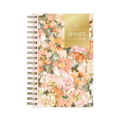 2025 Blue Sky Day Designer Felicity 3.63" x 6.13" Weekly & Monthly Planner, Plastic Cover, Multicolor (152223)