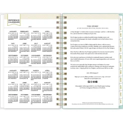 2024-2025 Blue Sky Day Designer Flower Mint 3.63