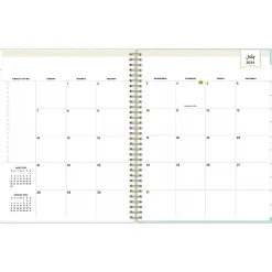 2024-2025 Blue Sky Day Designer Flower Field Mint 8.5