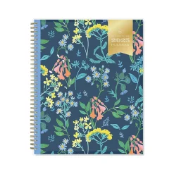 2025 Blue Sky Day Designer Meadow 8.5" x 11" Weekly & Monthly Planner, Plastic Cover, Multicolor (147222-25)