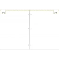 2024-2025 Blue Sky Day Designer Spotty Small Gold 8.5