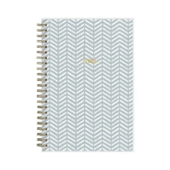 2025 Blue Sky Day Designer The Everygirl Evan Blue 5" x 8" Weekly & Monthly Planner, Plastic Cover, Blue/White (150778)
