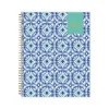 2025 Blue Sky Day Designer Tile 8.5" x 11" Weekly & Monthly Planner, Plastic Cover, Blue/White (101411-25)