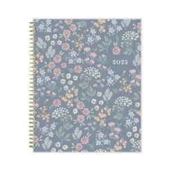 2025 Blue Sky Dellania 8.5" x 11" Weekly & Monthly Planner, Plastic Cover, Multicolor (148212)