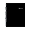 2024-2025 Blue Sky Enterprise 7" x 9" Academic Weekly & Monthly Planner, Plastic Cover, Black (131982-A25)