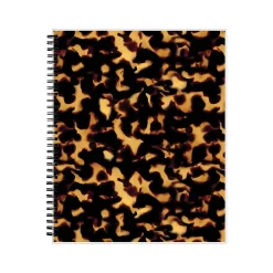 2025 Blue Sky Fran 8.5" x 11" Weekly & Monthly Planner, Plastic Cover, Black/Brown (150542)