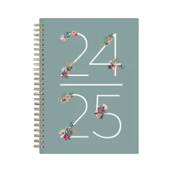 2024-2025 Blue Sky Greta 5.88" x 8.63" Academic Weekly & Monthly Planner, Plastic Cover, Multicolor (136482-A25)