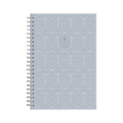 2025 Blue Sky inkWELL Press Chevy Fog 5" x 8" Weekly & Monthly Planner, Plastic Cover, Gray/White (152186)