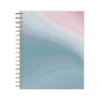 2025 Blue Sky inkWELL Press Ombre Sky 7" x 9" Daily & Monthly Planner, Plastic Cover, Blue/Pink (152188)