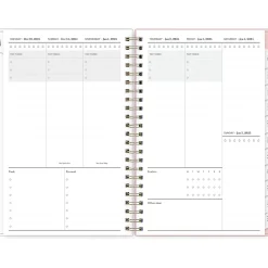 2025 Blue Sky Julissa 8.5" x 11" Weekly & Monthly Planner, Plastic Cover, Multicolor (147915)