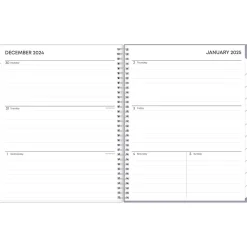 2025 Blue Sky Laila 8.5" x 11" Weekly & Monthly Planner, Plastic Cover, Multicolor (137273-25)