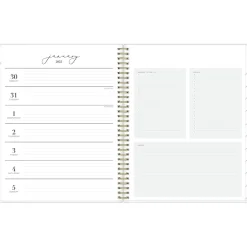 2025 Blue Sky Life-Note It Leah 8.5" x 11" Weekly & Monthly Planner, Plastic Cover, Multicolor (139479-25)