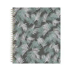 2025 Blue Sky Lolani 8" x 10" Monthly Planner, Plastic Cover, Green/Gray (147966)