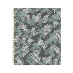 2025 Blue Sky Lolani 8.5" x 11" Weekly & Monthly Planner, Plastic Cover, Green/Gray (147968)