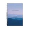 2025 Blue Sky Moment 5" x 8" Weekly & Monthly Planner, Plastic Cover, Blue/Purple (148327)