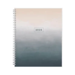 2025 Blue Sky Montauk 8.5" x 11" Weekly & Monthly Planner, Plastic Cover, Gray/Beige (133874-25)