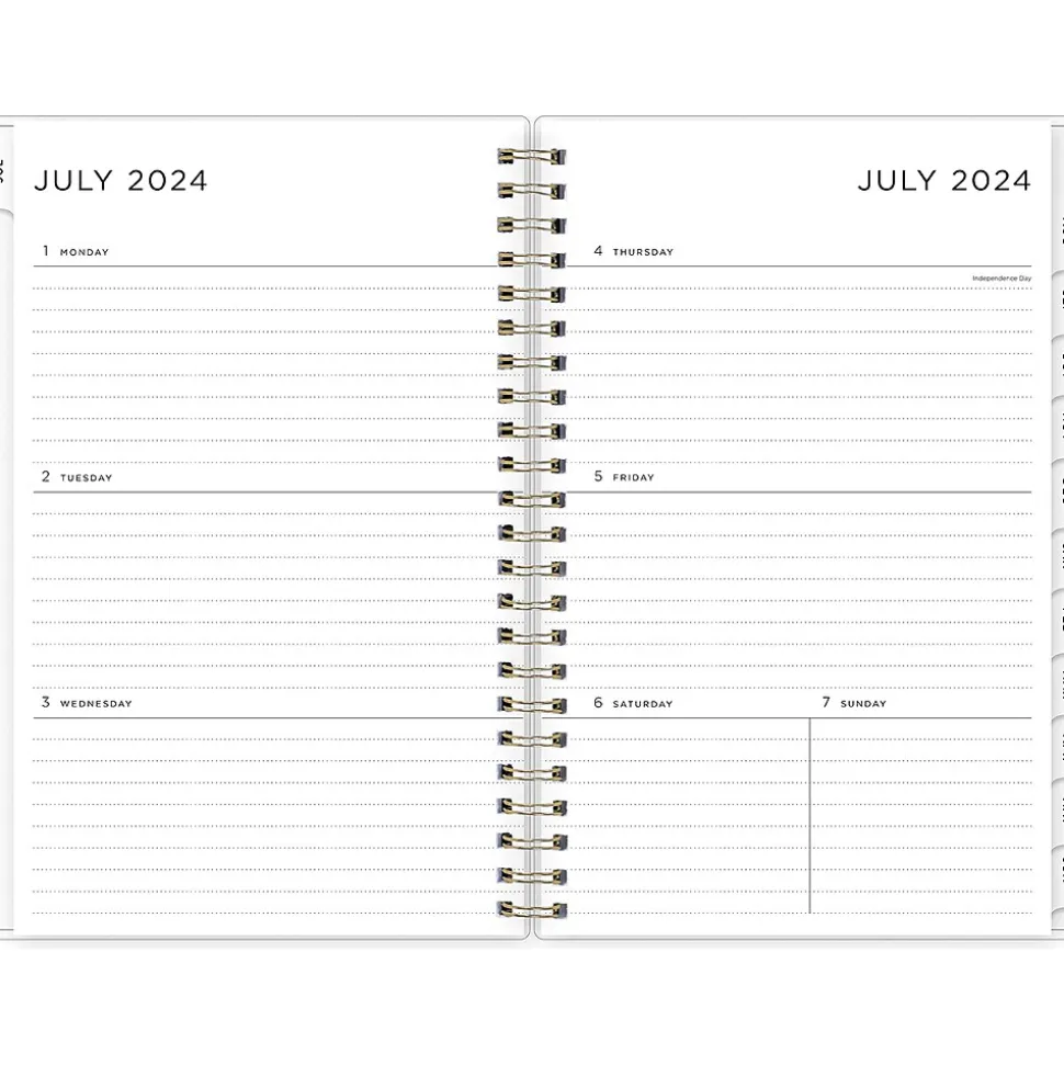 2024-2025 Blue Sky Multicolor Smoke 5" x 8" Academic Weekly & Monthly Planner (133682-A25)