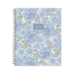 2025 Blue Sky Nalakina 8.5" x 11" Weekly & Monthly Planner, Plastic Cover, Blue/Green (149081)
